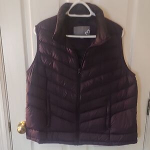 Sears Deep Purple Quilted Vest